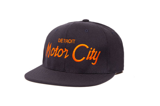 Motor City wool baseball cap