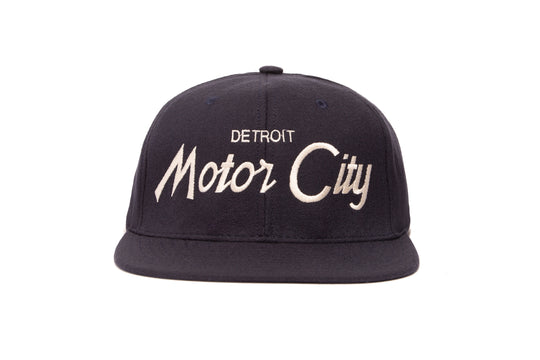Motor City II wool baseball cap