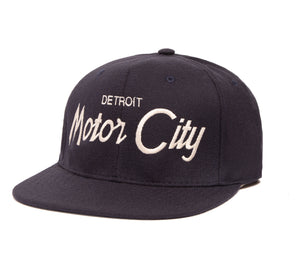 Motor City II wool baseball cap