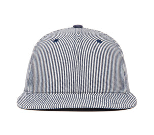 Clean Railroad Denim (Narrow) wool baseball cap