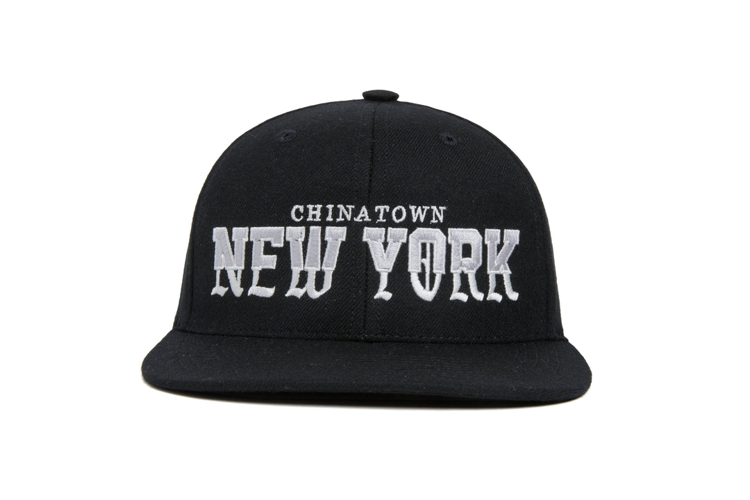 NEW YORK Retro Block wool baseball cap