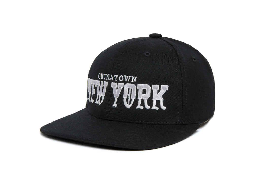 NEW YORK Retro Block wool baseball cap