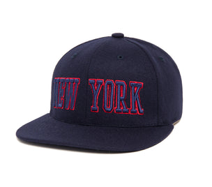 NEW YORK 3D wool baseball cap