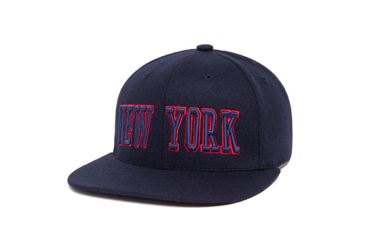 NEW YORK 3D wool baseball cap