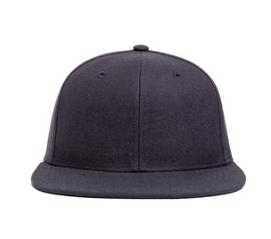 Clean Navy Wool Blend wool baseball cap