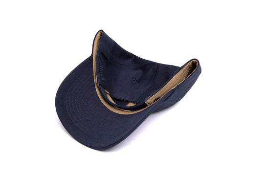 Clean Navy Dad Hat wool baseball cap