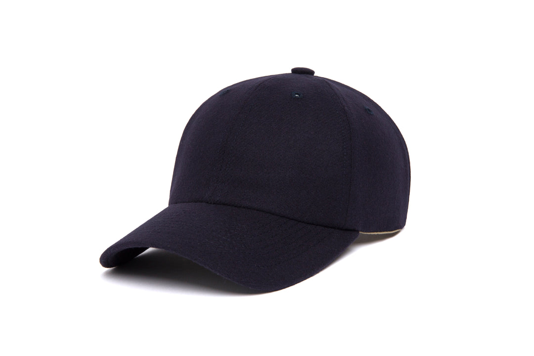 Blue orders wool baseball cap