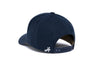 Clean Navy Brushed Twill 5-Panel
    wool baseball cap indicator