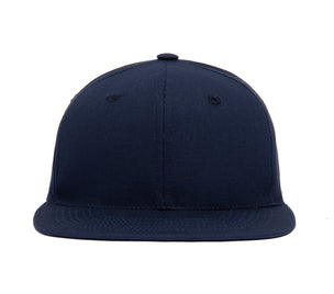 Clean Navy Canvas wool baseball cap