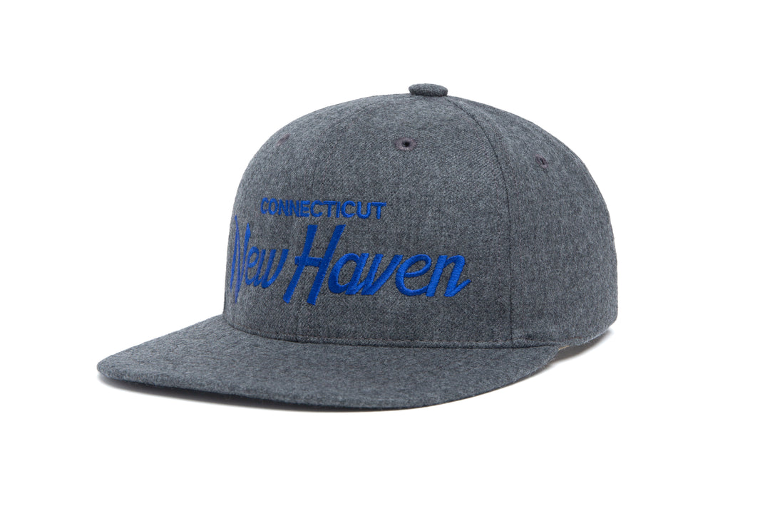 New Haven wool baseball cap