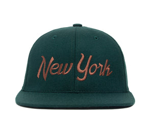 New York wool baseball cap