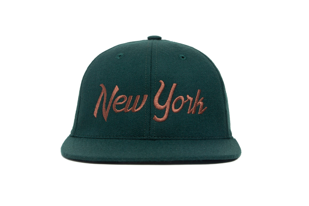 New York wool baseball cap
