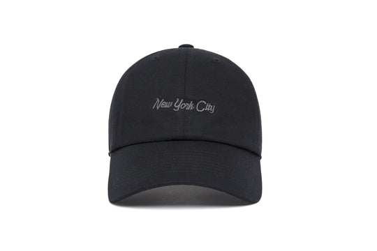 New York City Microscript Dad wool baseball cap