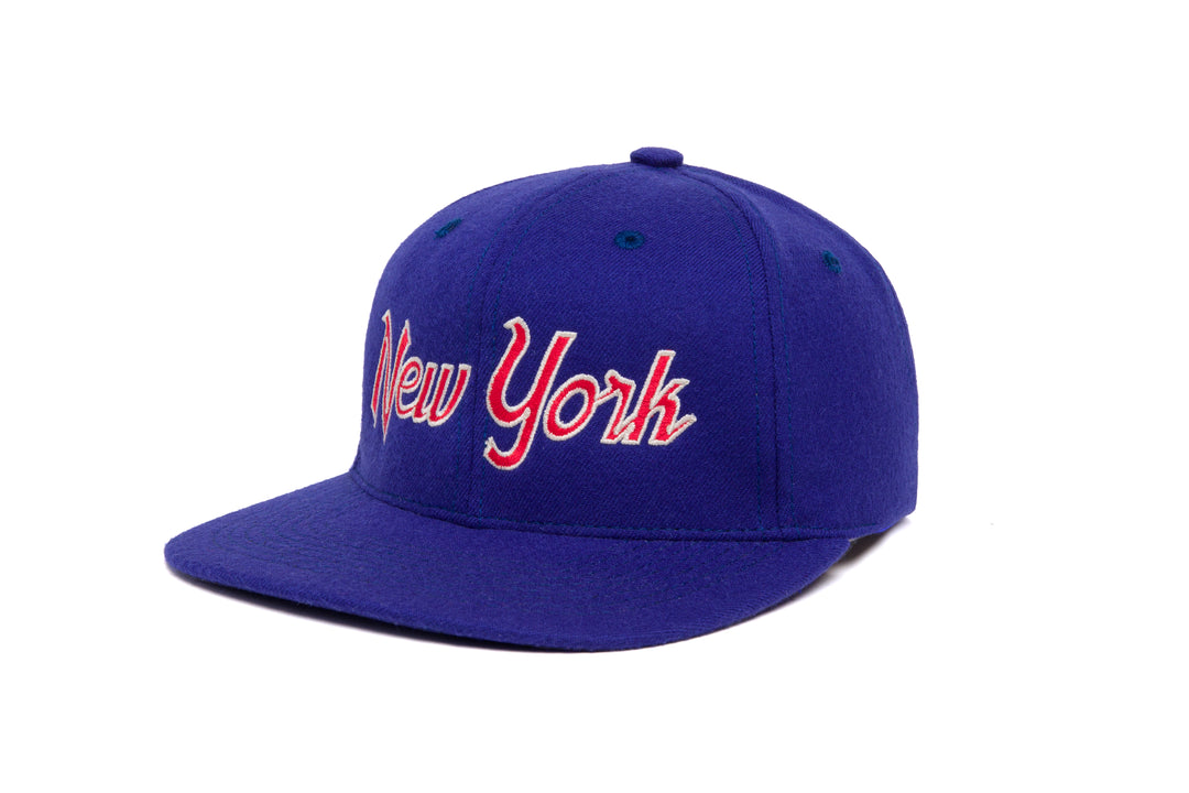 New York III wool baseball cap