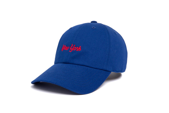 New York Microscript Dad II wool baseball cap