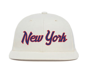 New York V wool baseball cap
