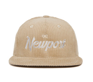 Newport 6-Wale Cord wool baseball cap