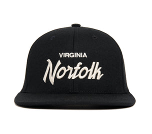 Norfolk 3D wool baseball cap