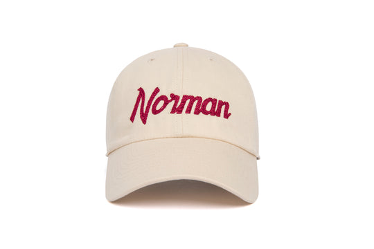 Norman Chain Dad wool baseball cap