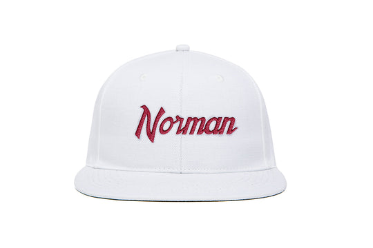 Norman Chain Fitted wool baseball cap
