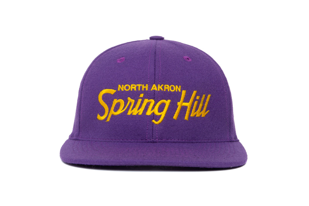 Spring Hill Akron wool baseball cap