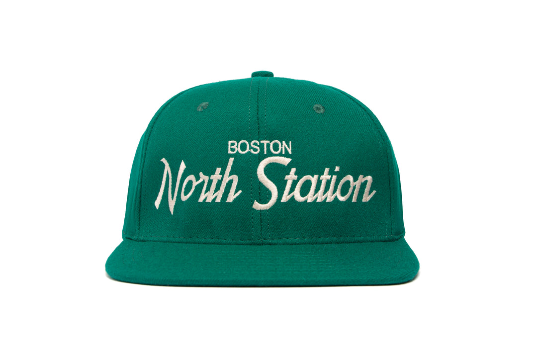 North Station wool baseball cap