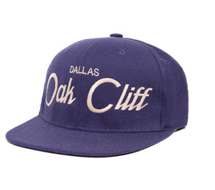 Oak Cliff wool baseball cap