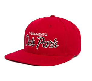 Oak Park wool baseball cap