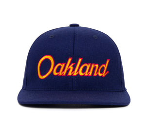 Oakland wool baseball cap
