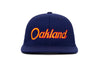 Oakland
    wool baseball cap indicator