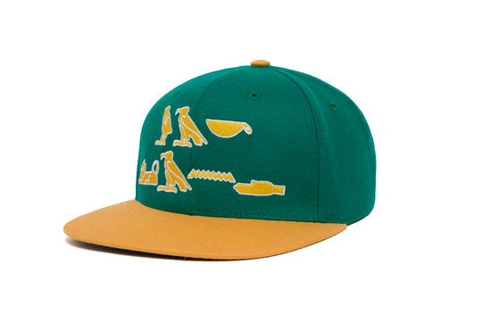 Oakland Hieroglyphic wool baseball cap