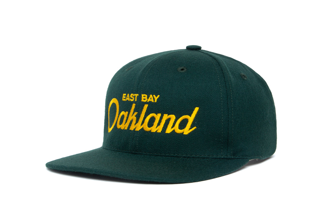 East Bay Oakland wool baseball cap