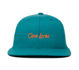 Opa Locka Microscript wool baseball cap