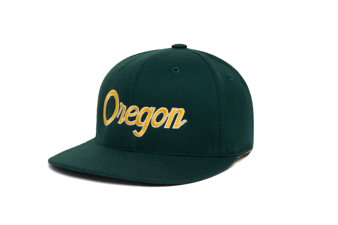 Oregon wool baseball cap