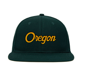 Oregon Chain Fitted wool baseball cap