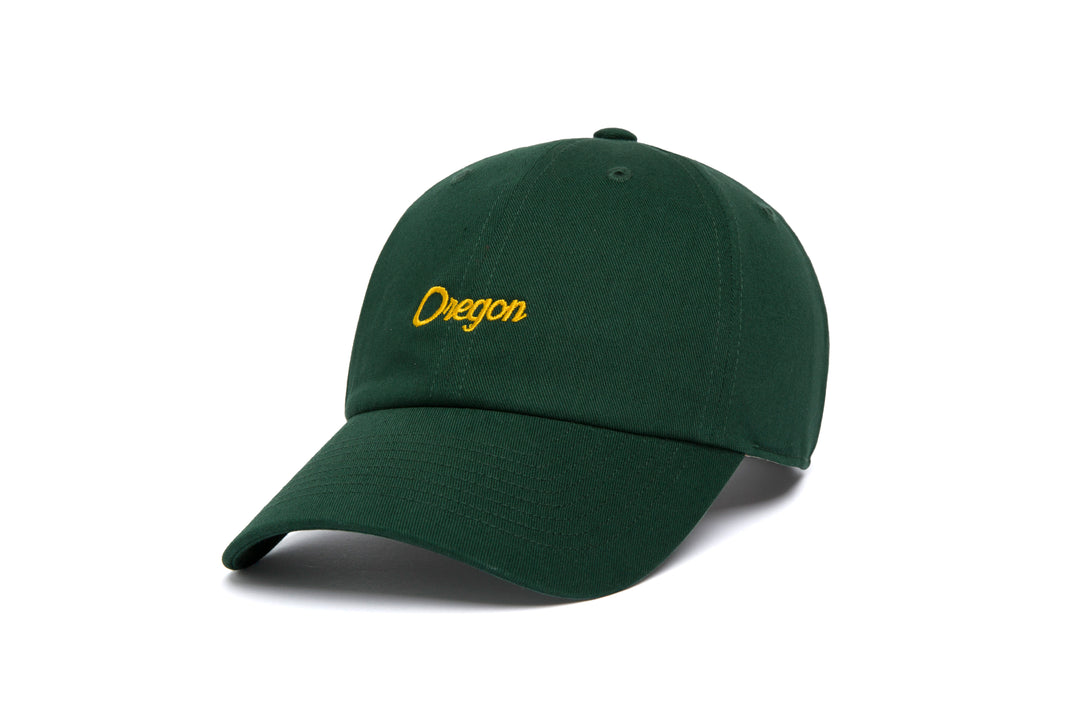Oregon Microscript Dad wool baseball cap