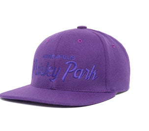 Paisley Park wool baseball cap