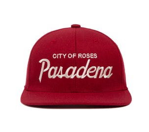 Pasadena II wool baseball cap
