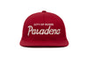 Pasadena II
    wool baseball cap indicator