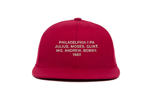 Philadelphia 1983 Name wool baseball cap