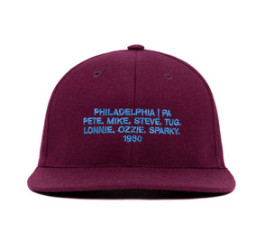 Philadelphia 1980 Name wool baseball cap