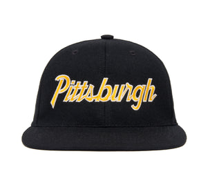 Pittsburgh wool baseball cap