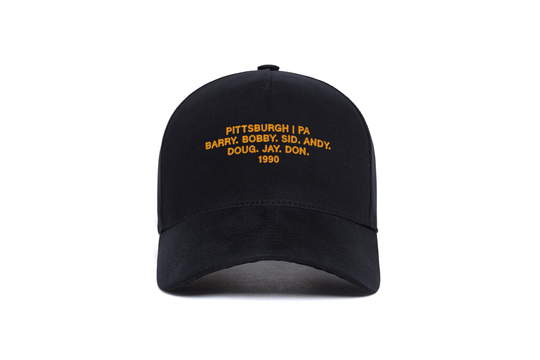 Pittsburgh 1990 Name 5-Panel wool baseball cap
