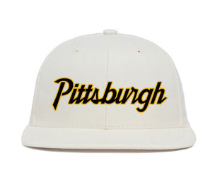 Pittsburgh II wool baseball cap