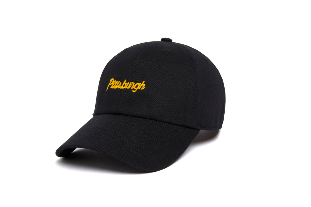 Pittsburgh Microscript Dad wool baseball cap
