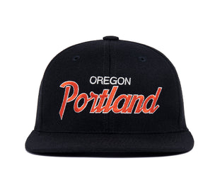 Portland wool baseball cap