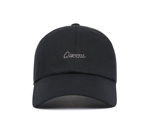 Queens Microscript Dad wool baseball cap