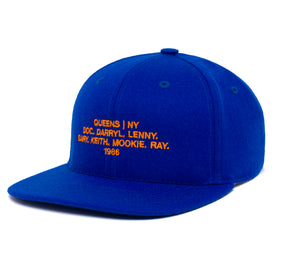 Queens 1986 Name wool baseball cap