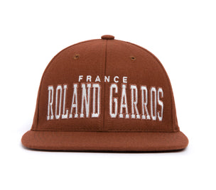 Roland Garros Art wool baseball cap