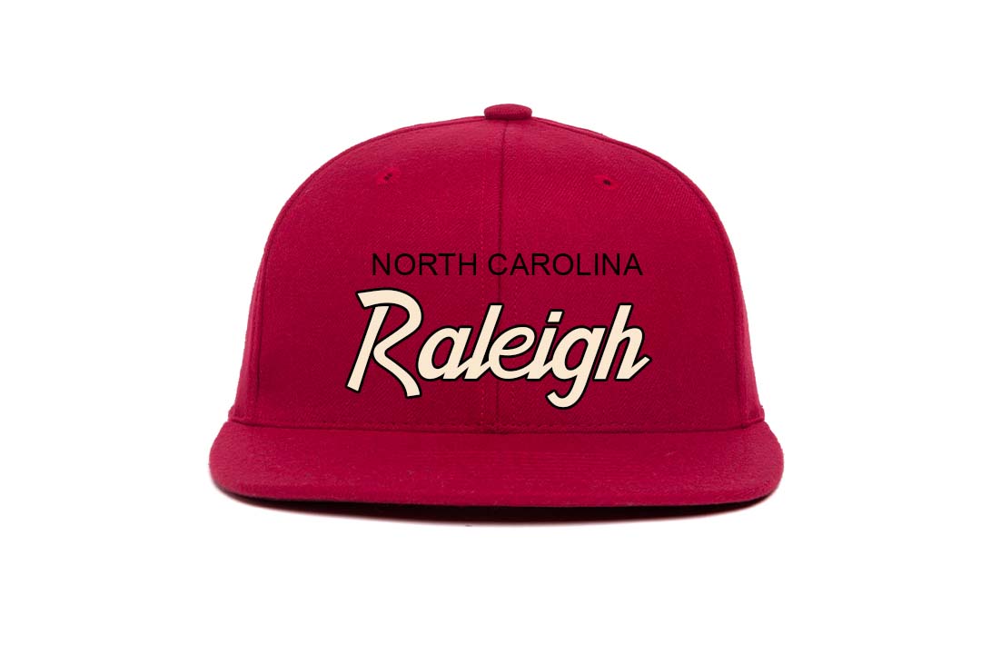 Raleigh wool baseball cap